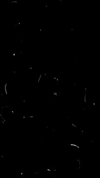 vintage film damage and scratches