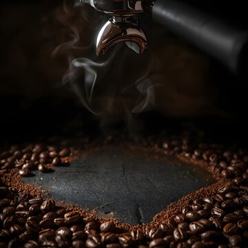 Espresso Coffee Aroma Frame