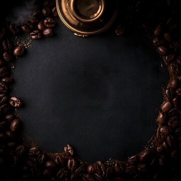 Espresso Coffee Aroma Frame