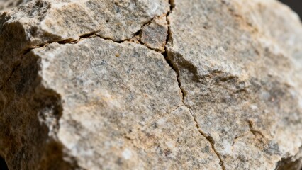 Obraz premium Extreme Macro of Rough Stone Surface