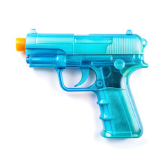 water pistol on isolated white background