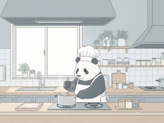 パンダのコックさん