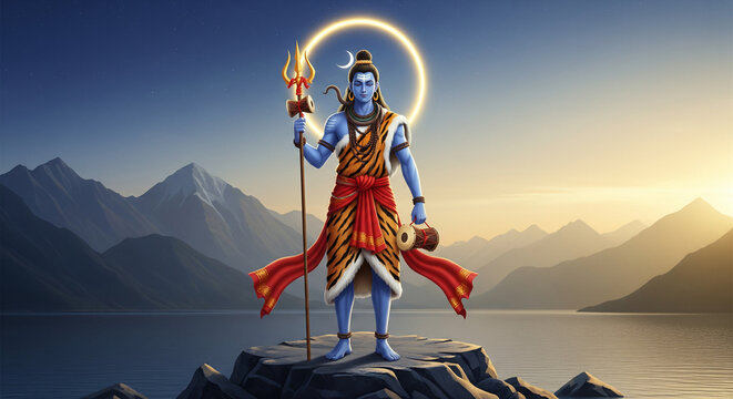 Lord Shiva Mahadev Shankar Neelkanth Adiyogi 4K HD Desktop Laptop Wallpaper Background | 4K HD Mahashivratri Wallpaper Background | Shiv Ji 4K Wallpaper for PC 