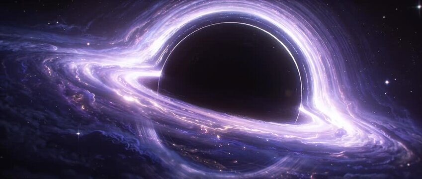 Space black hole galaxy vortex swirl purple glow abstract energy sci fi fantasy background cosmic nebula starfield lightwave horizon digital glowing matter dreamlike universe wonder awe