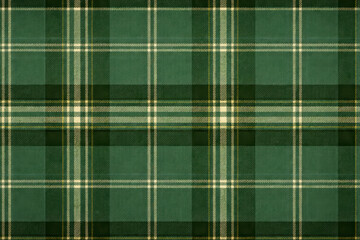 Red and green tartan plaid background with traditional woven texture, ideal for holiday themes, winter crafts and textile designs