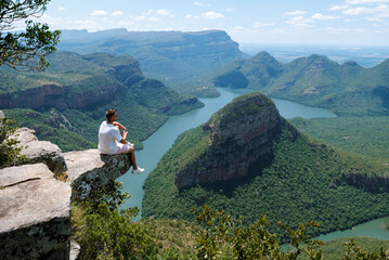 Breathtaking views from Blyde River Canyon on the Panorama Route in South Africa