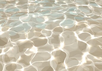 Sunlight Reflections on Water Surface