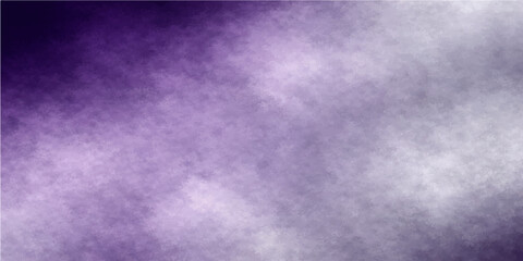 A dark purple and blue grunge background texture with an aged paper pattern and vintage violet paint design creates a dirty light wallpaper backdrop