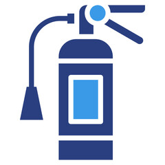 Fire Extinguisher  Icon Element For Design