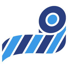 Caution Tape  Icon Element For Design