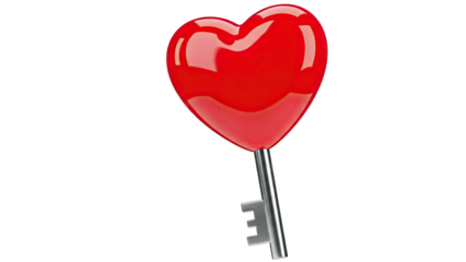 Red Heart Key
