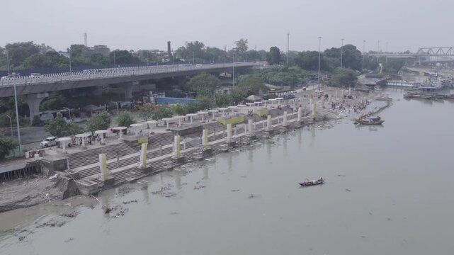 Ghats of Patna, Bihar, India