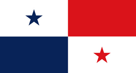 Panama flag representing nation and national identity © WinWin