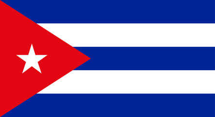 Cuban flag illustrating national identity and patriotism