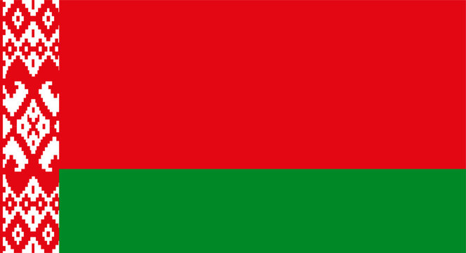 Belarus national flag representing country identity and independence
