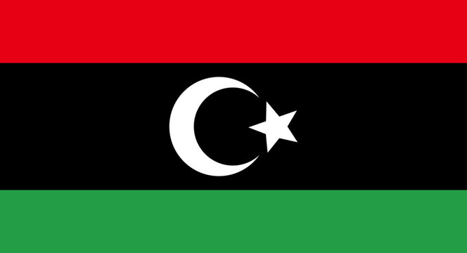 Libya flag showing national symbolism and identity