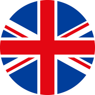 United Kingdom flag emblem representing British identity