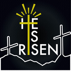 Obraz premium jesus christ on cross