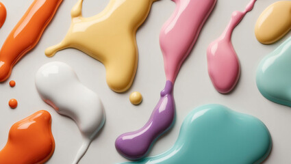 Creative background. Modern art. Liquid color background.