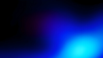 Abstract blue and black pixelated background with glowing light