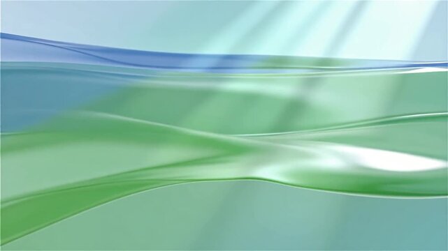 Vertical calming liquid motion background, soft organic flow