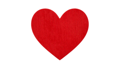 Red heart shape