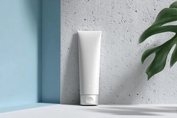 Minimalist Tube Mockup for showcasing your design to clients