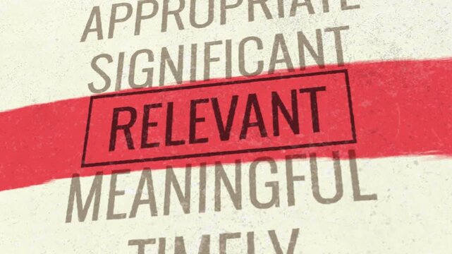 Relevant 3D Scrolling Title Animation