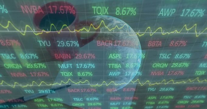 Coffee mug and plan symbolize a direct approach to sustainable business strategies.