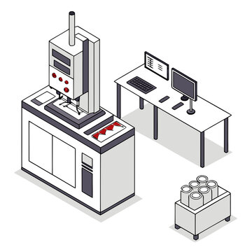 Sophisticated rheometer equipment in a laboratory setting for advanced food rheology technology testing.