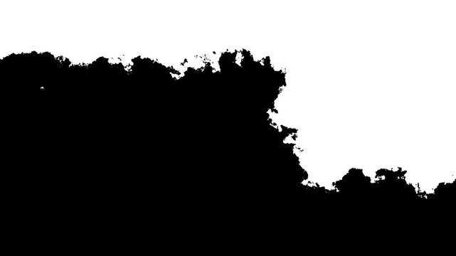 Paint brush transition Fast Abstract stroke black and white background,futuristic transition masks, Transition shape masks, screen change, frame change, trendy slide theme, slide change, 4K