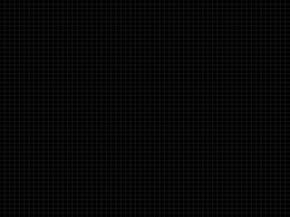 Obraz premium Minimalist Black Grid Background, A clean and precise horizontal background template featuring a fine, minimalist white grid overlaid on a solid pitch-black field