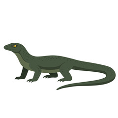 Obraz premium Komodo Dragon Illustration