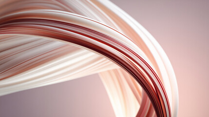 Abstract curved lines forming a smooth decorative
