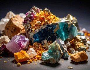 precious stones and minerals