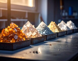 precious stones and minerals