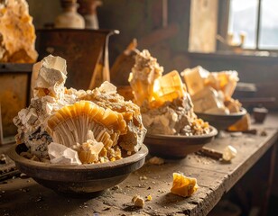 precious stones and minerals