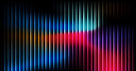 Spectrum Flow, Vertical Light Beams in Vibrant pink,blue,purple Gradient