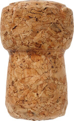 Wine bottle stopper isolated on white background