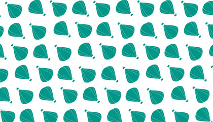 Hot Air Balloon Seamless Pattern Minimal Travel Background