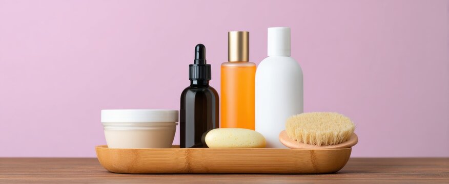 organized skincare essentials for a harmonized daily beauty regimen