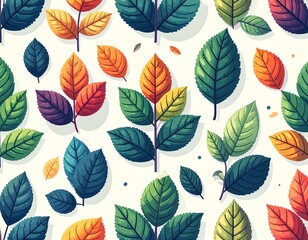 Fototapeta premium 植物 背景 フレーム