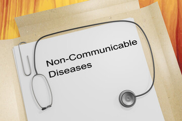 Non-Communicable Diseases concept