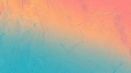 Fototapeta premium Colorful Abstraction: An abstract display of blending colors, from gentle blue to sunset-like hues. A dynamic and imaginative art piece.