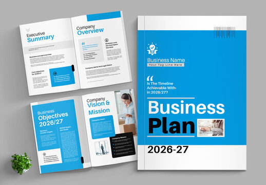 Corporate Business Plan Document Template