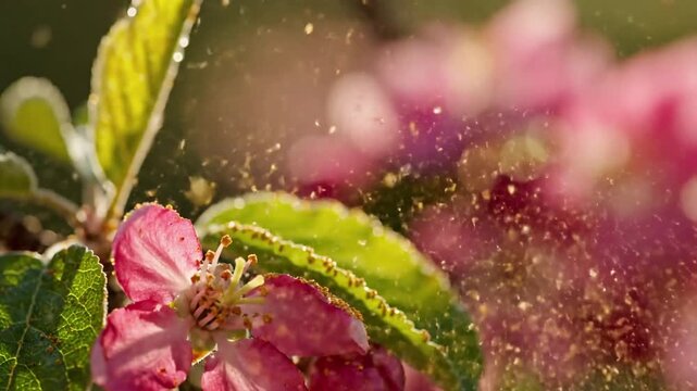 Allergy Season Highlight the invisible allergens that trigger seasonal allergies, emphasizing their prevalence in the air.