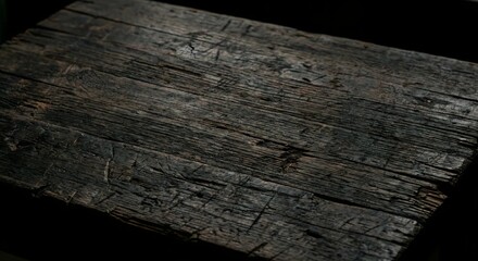 Wooden Table with Visible Grain Patterns and Natural Tones