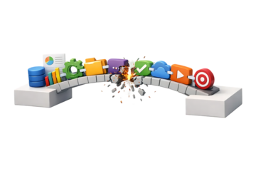 Social Media Icons Bridge.