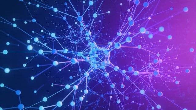 Large Language Model Visualization with Colorful Neural Connections on Dark Background