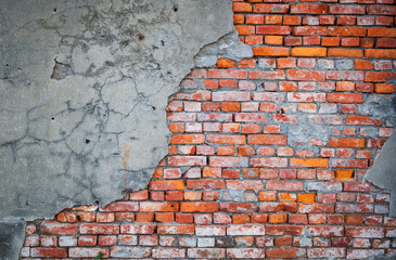 壁・レンガ壁・赤レンガ 　イメージ